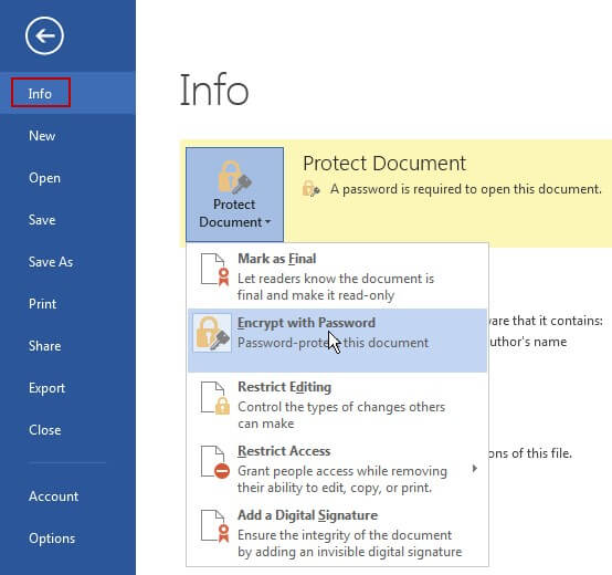 encrypt-password-in-word-document